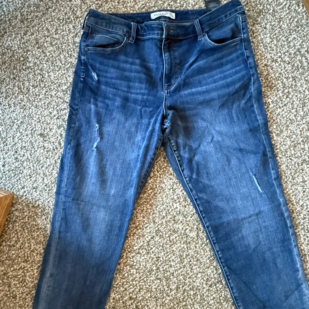 Liverpool Men's Dark Blue Slim Jeans